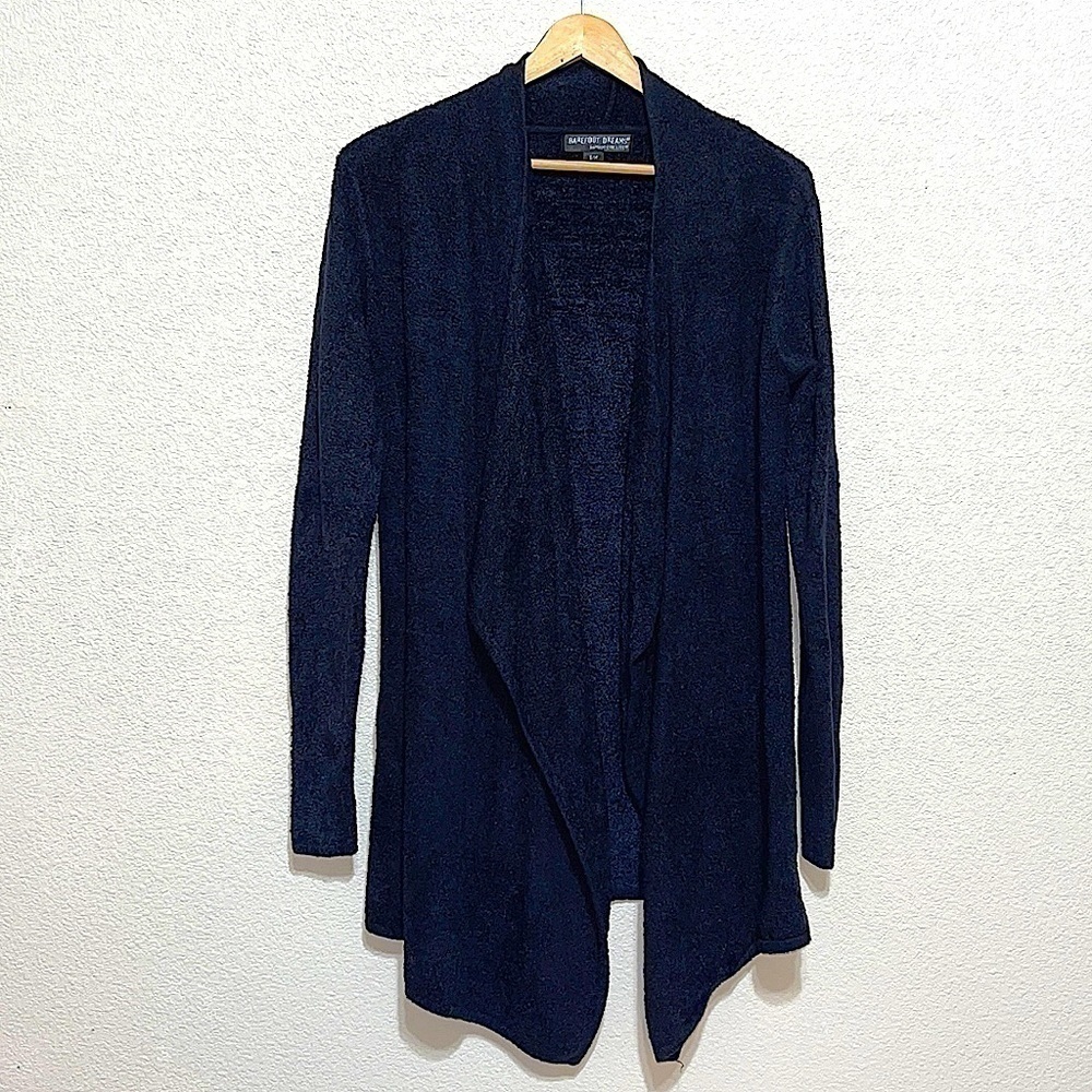 BAREFOOT DREAMS Black Bamboo Chic Cardigan